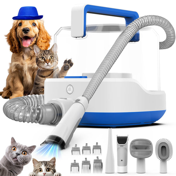 PG200 | Cordless Rechargable Pet Grooming Kit & Vacuum | Pet Vacuum Groomer